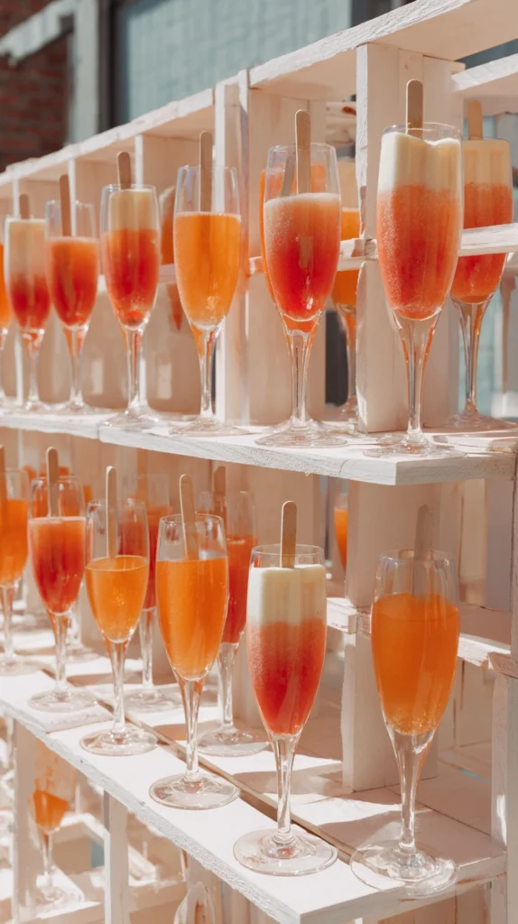 14 Orange and White Wedding Decor Ideas for a Fresh Bold Look 11 qw 10