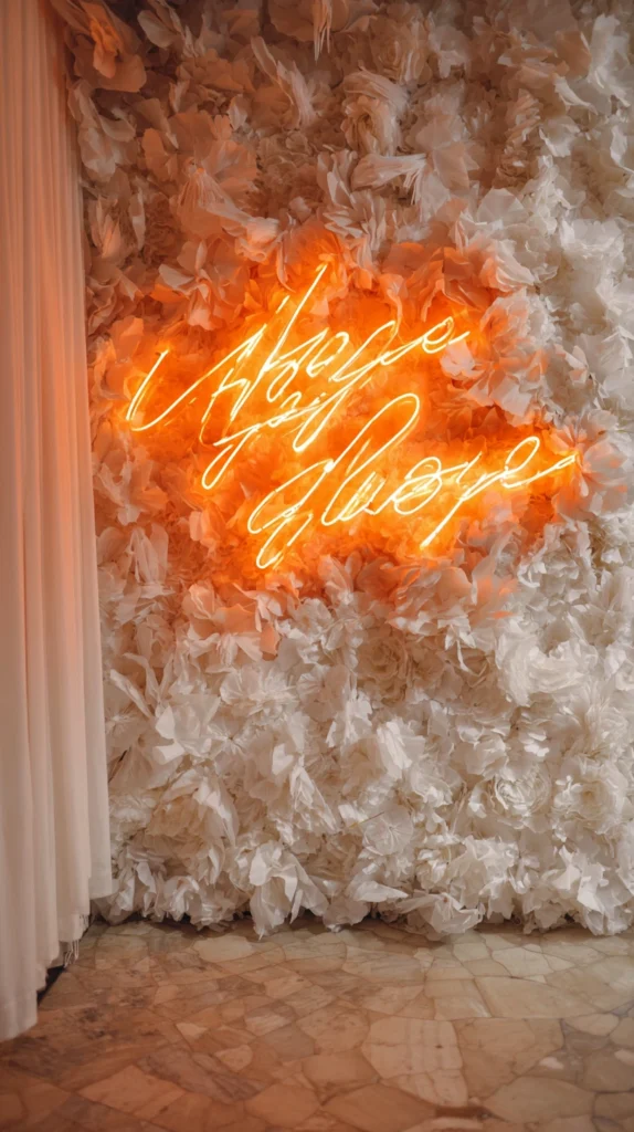 14 Orange and White Wedding Decor Ideas for a Fresh Bold Look 14 qw 13