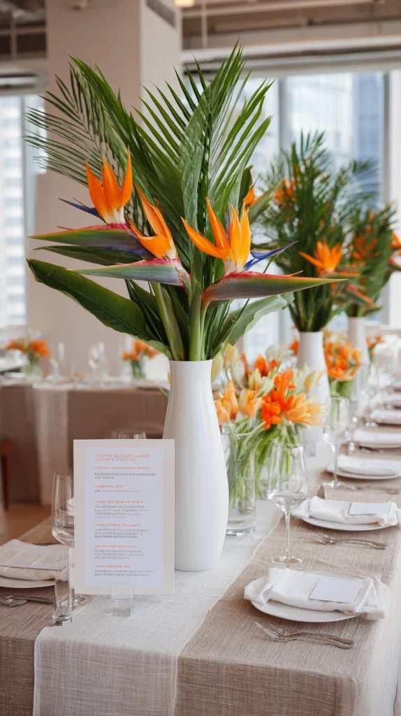 14 Orange and White Wedding Decor Ideas for a Fresh Bold Look 4 qw 3