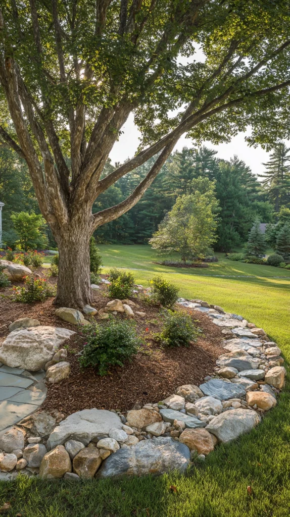 15 Edging Ideas Around Trees for a Polished Landscape 2 sq 1