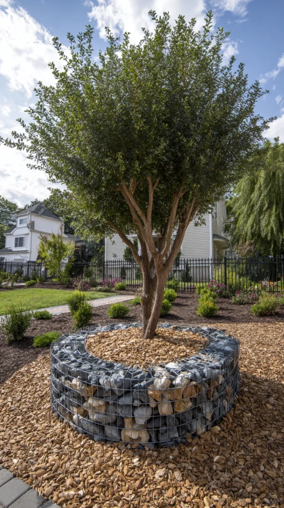 15 Edging Ideas Around Trees for a Polished Landscape 12 sq 11