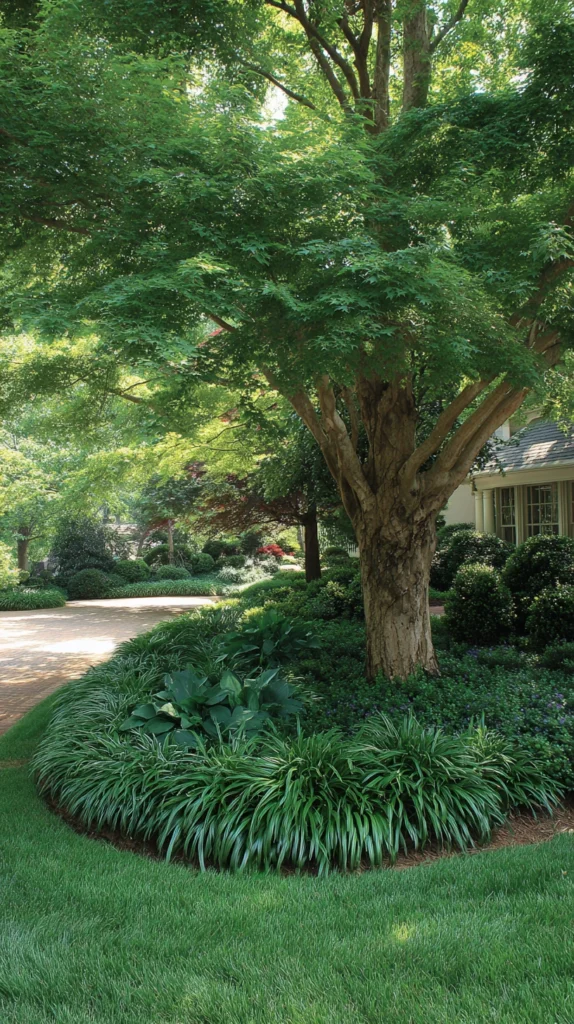 15 Edging Ideas Around Trees for a Polished Landscape 13 sq 12