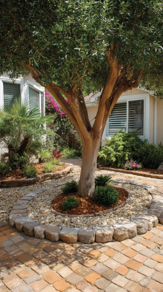 15 Edging Ideas Around Trees for a Polished Landscape 16 sq 15