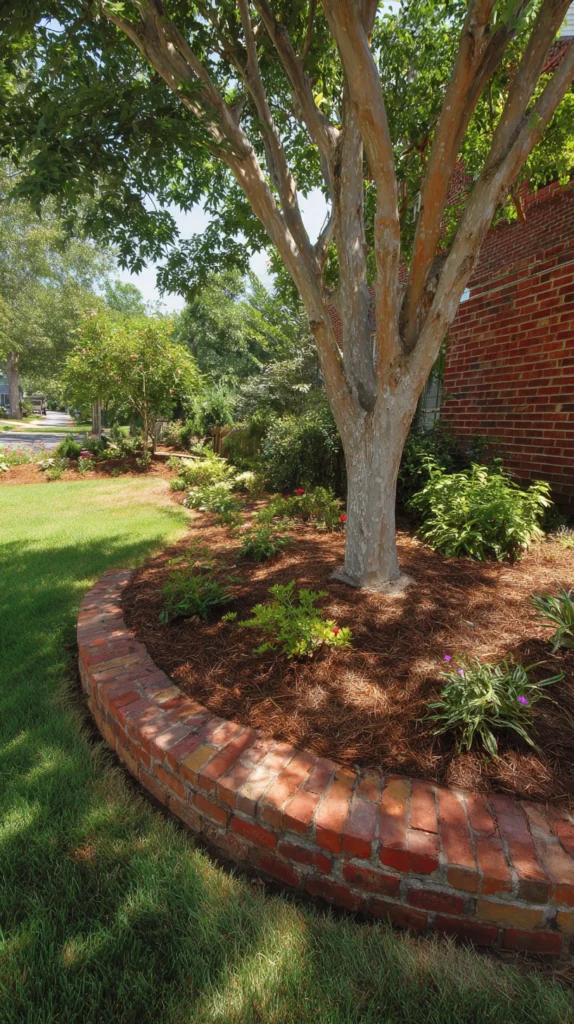 15 Edging Ideas Around Trees for a Polished Landscape 3 sq 2