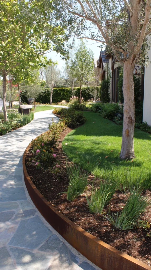 15 Edging Ideas Around Trees for a Polished Landscape 4 sq 3
