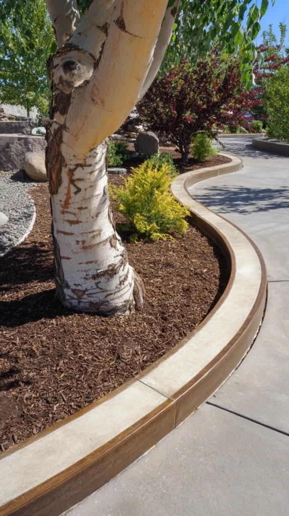 15 Edging Ideas Around Trees for a Polished Landscape 5 sq 4