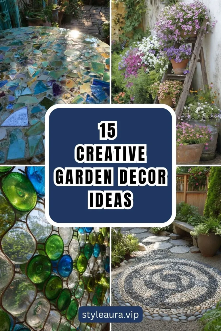 15 Creative Garden Decor Ideas