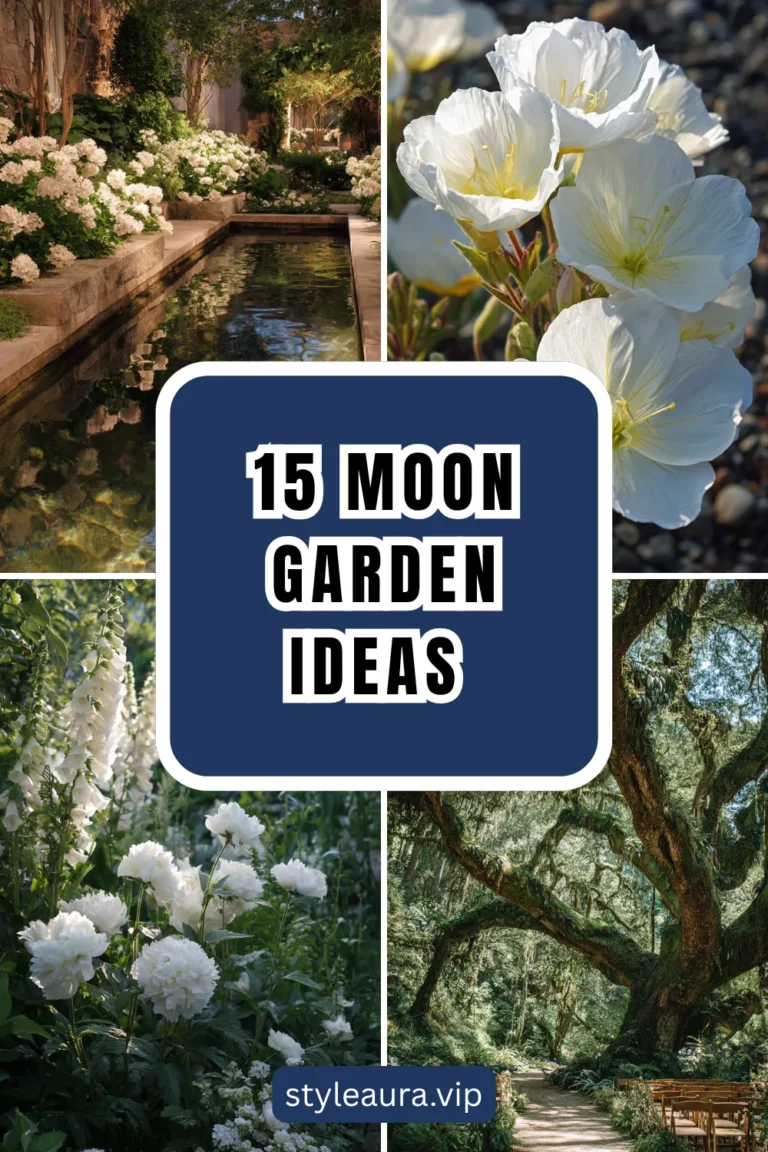 15 Moon Garden Ideas for Night-Blooming Plants