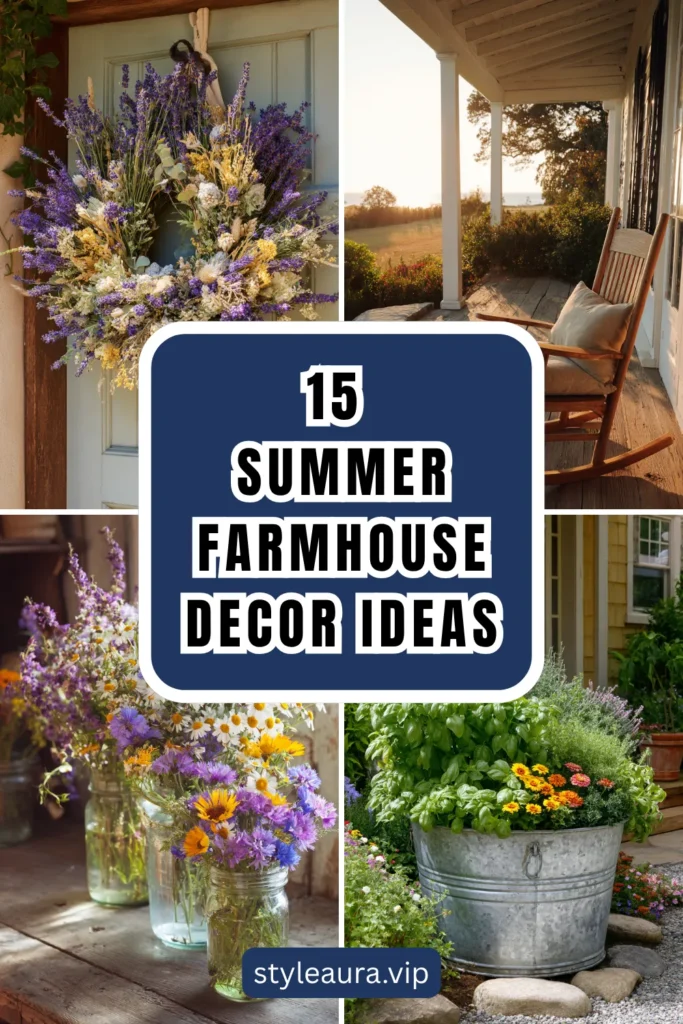 15 Summer Farmhouse Decor Ideas 1 style 20