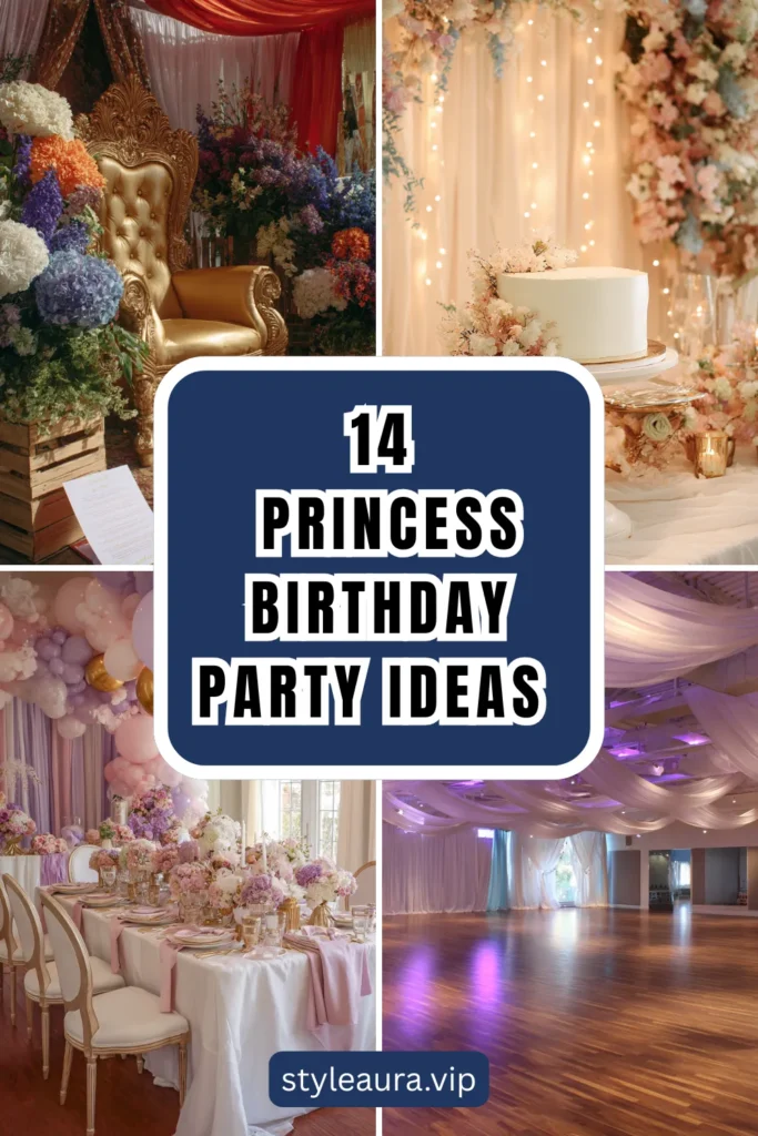 14 Princess Birthday Party Ideas for Little Royals 1 style 3