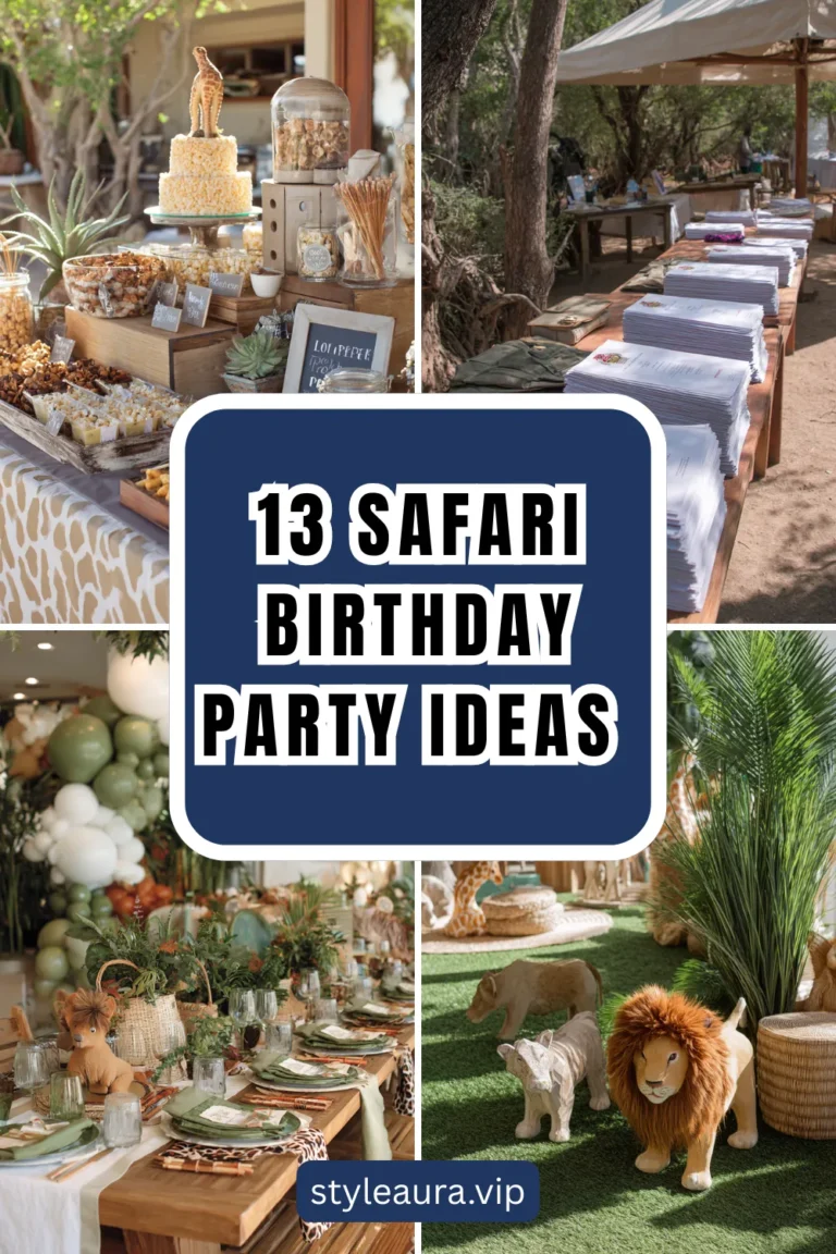 13 Safari Birthday Party Ideas for Wild Little Adventurers