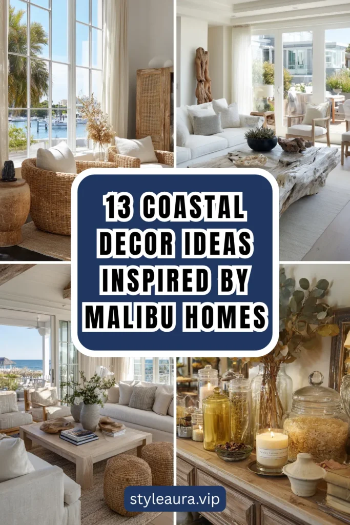 13 Coastal Decor Ideas Inspired by Malibu Homes 1 style