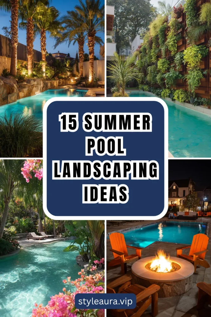 15 Summer Pool Landscaping Ideas for a Fresh New Season 1 style 8