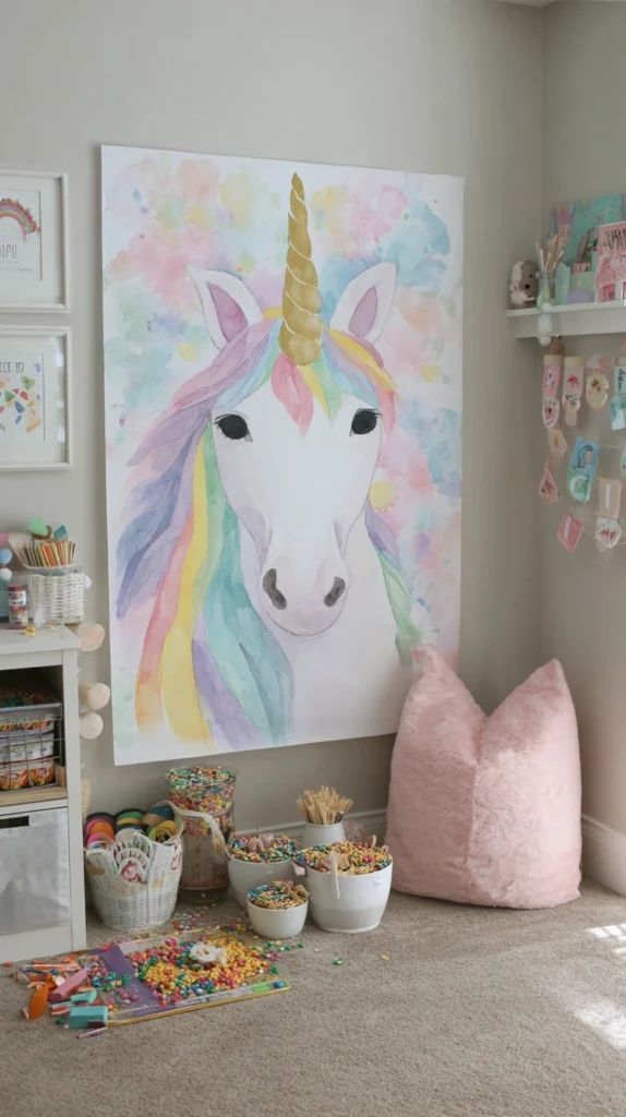 14 Unicorn Birthday Party Ideas for Magical Little Girls 7 ve 6