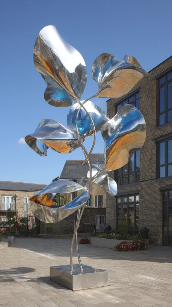 15 Modern Backyard Sculptural Ideas for Visual Interest 8 vq 7 3