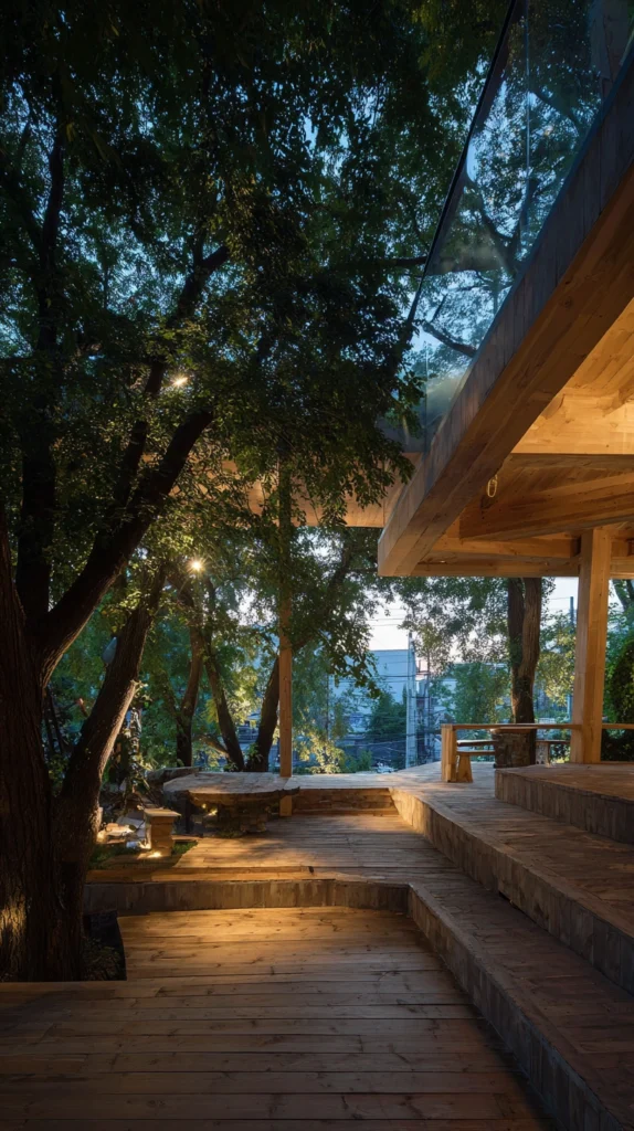 14 Outdoor Living Spaces Perfect for Summer Evenings 14 vu 13