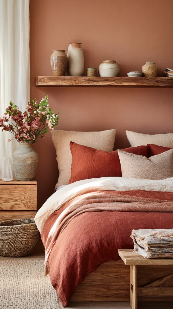 15 Peach Bedroom Color Schemes 11 wq 10 1