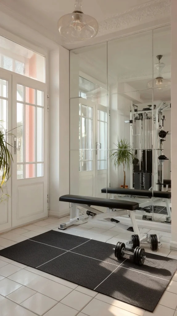 15 Mini Home Gym Ideas 11 wq 10
