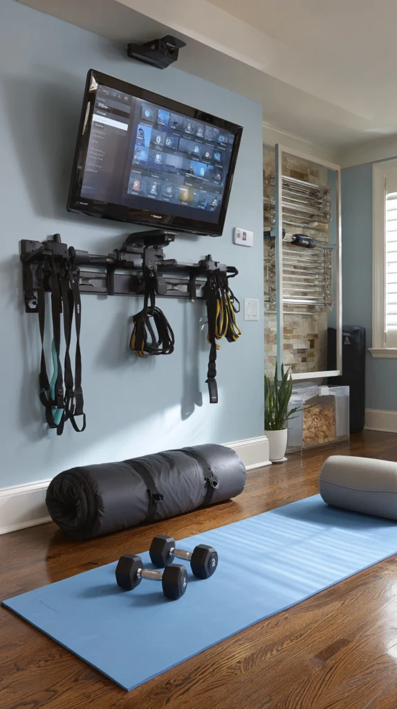 15 Mini Home Gym Ideas 13 wq 12