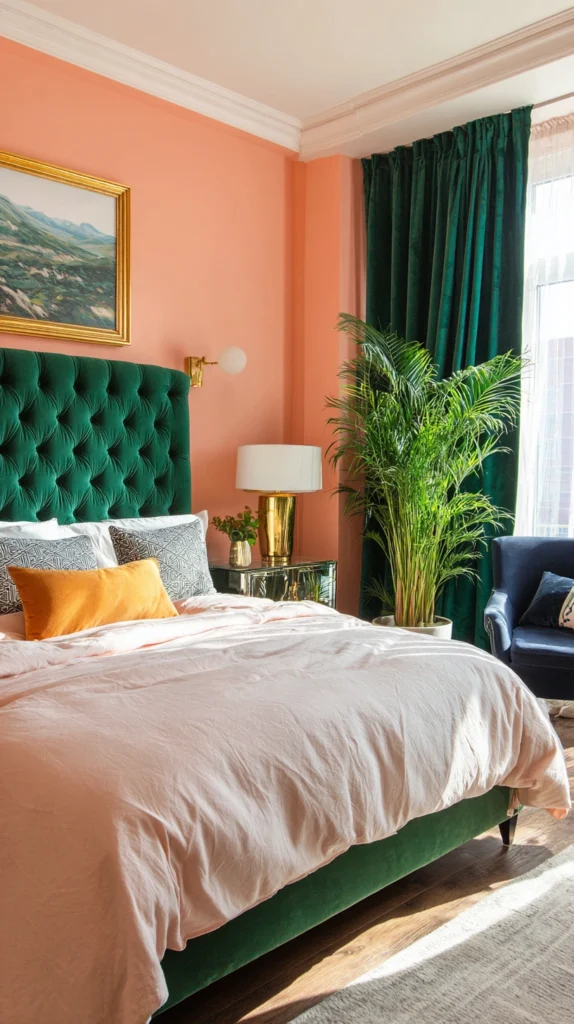 15 Peach Bedroom Color Schemes 14 wq 13 1