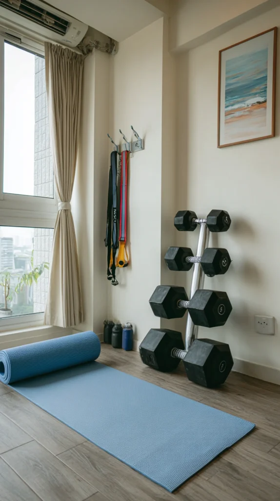 15 Mini Home Gym Ideas 16 wq 15