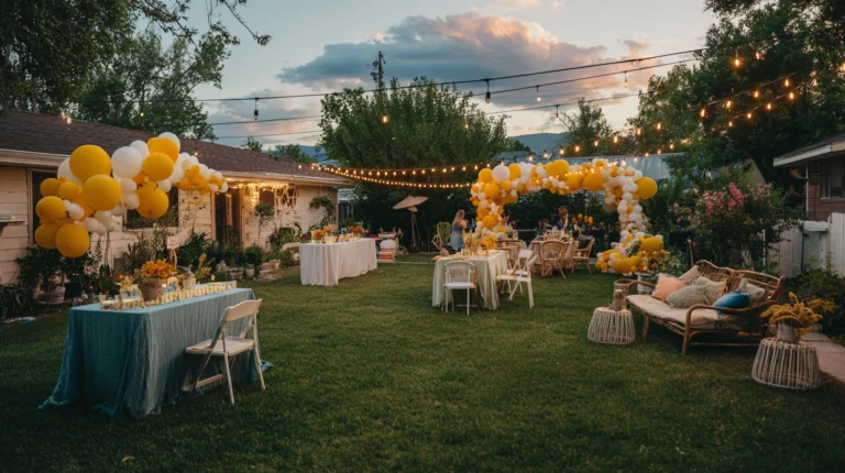 14 Backyard Graduation Party Ideas on a Budget