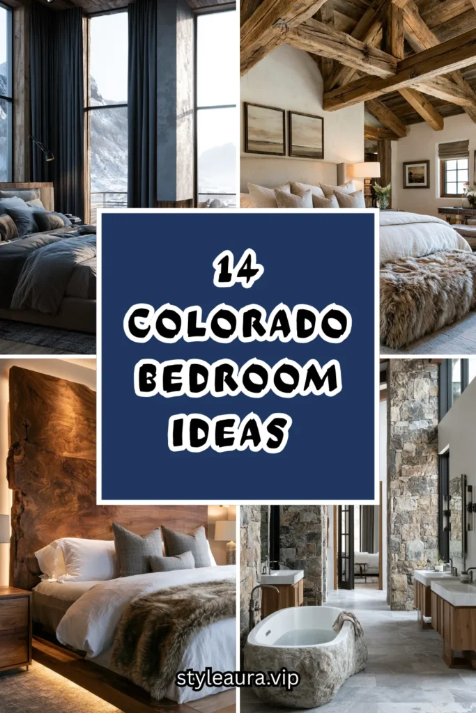 14 Colorado Bedroom Ideas That Feel Like Waking Up in a Luxury Ski Lodge 1 15 14