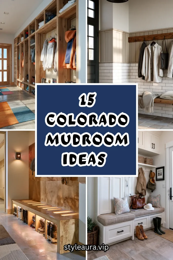 15 Colorado Mudroom Ideas Built for Skis, Snow Boots, and Actual Mountain Life 1 15 25