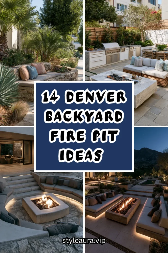 14 Denver Backyard Fire Pit Ideas That Make Every Colorado Evening Worth Staying For 1 15 26 1