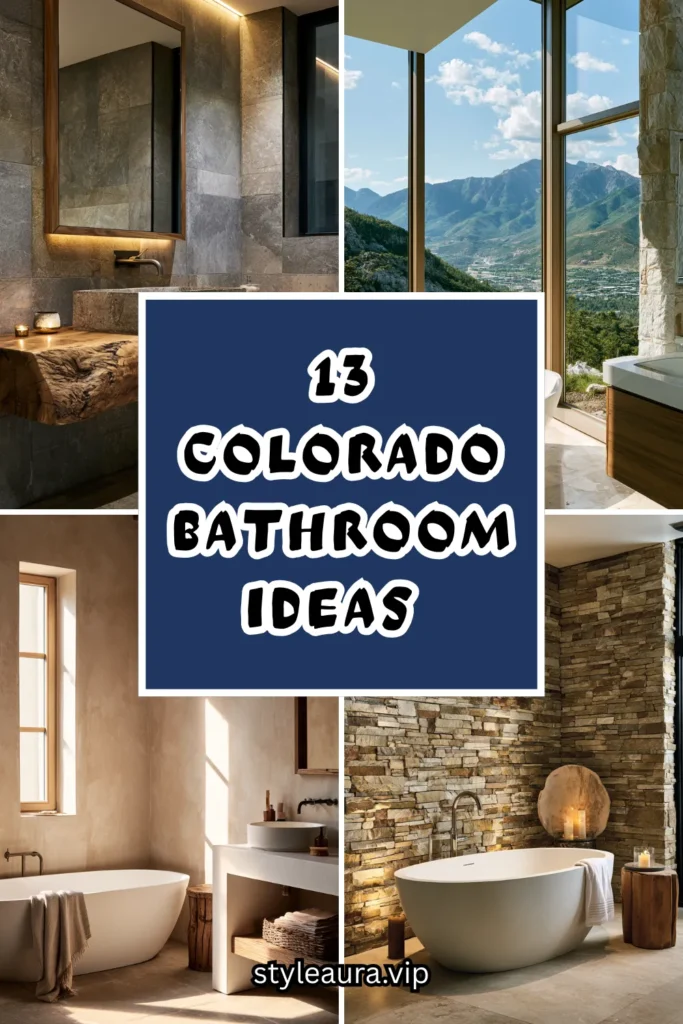 13 Colorado Bathroom Ideas That Bring Full Spa Energy to a Rocky Mountain Home 1 15 27 1