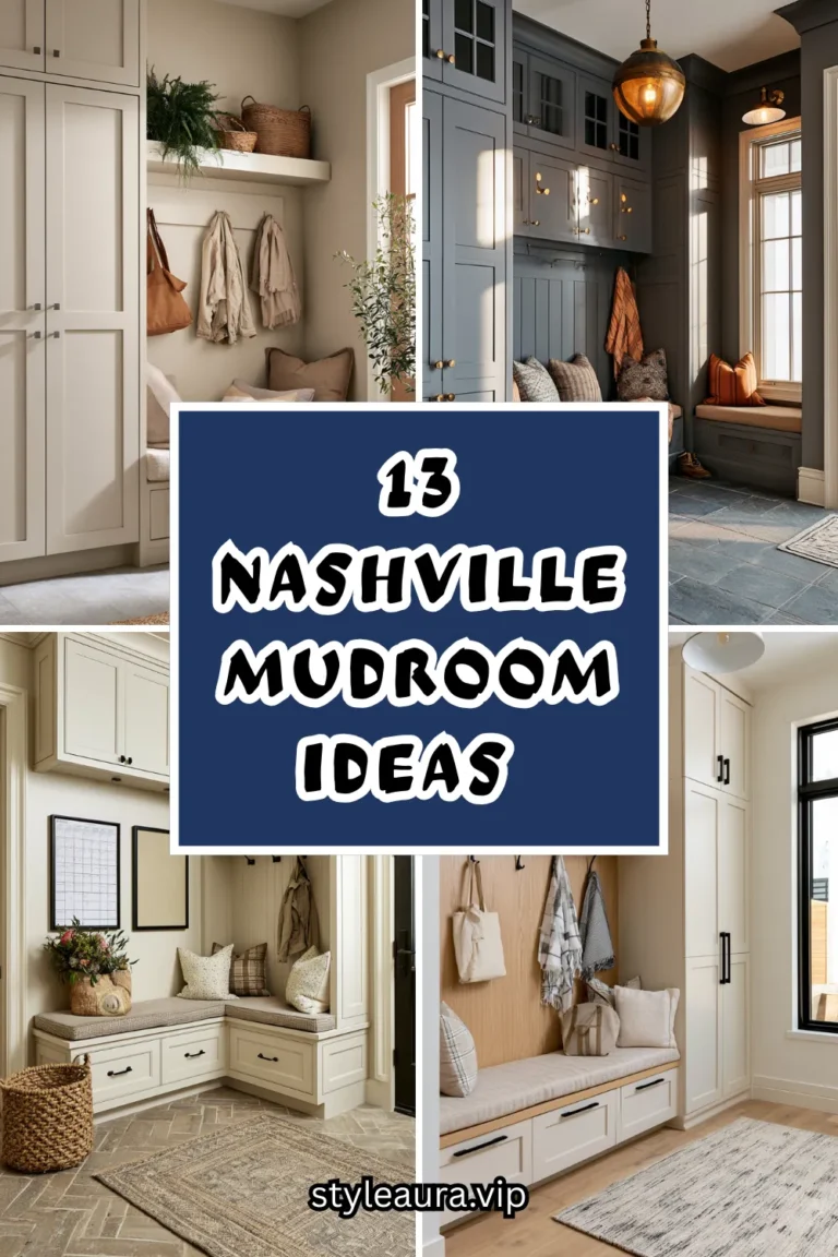 13 Nashville Mudroom Ideas for Families Who Actually Live in Their Homes