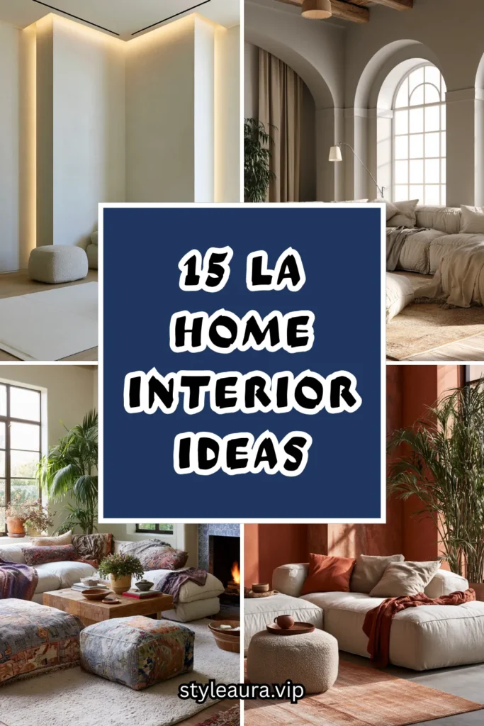 15 LA Home Interior Ideas That Are Effortlessly Cool Without Even Trying 1 15 44