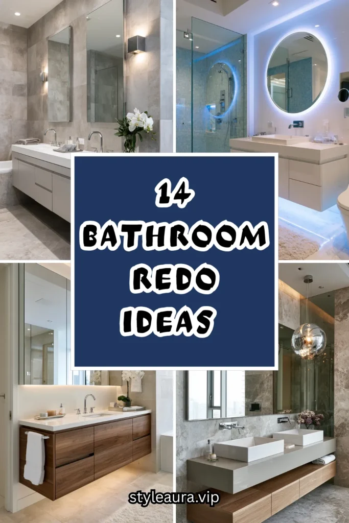 14 Bathroom Redo Ideas for a Fresh Modern Upgrade 1 15 6 1