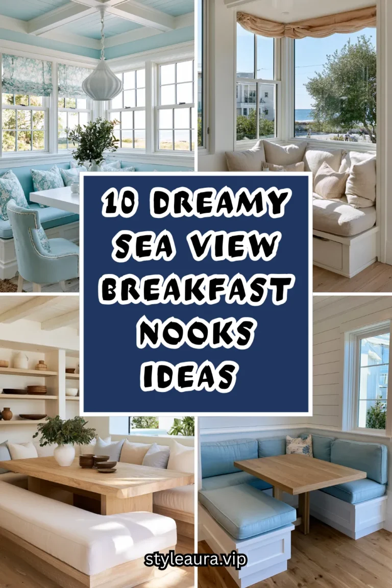 10 Dreamy Coastal Breakfast Nook Ideas for Slow Morning Living by the Sea in Florida