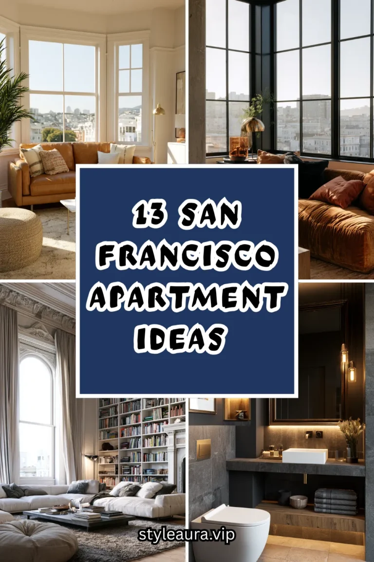 13 San Francisco Apartment Ideas That Prove Small Spaces Can Still Look Incredible