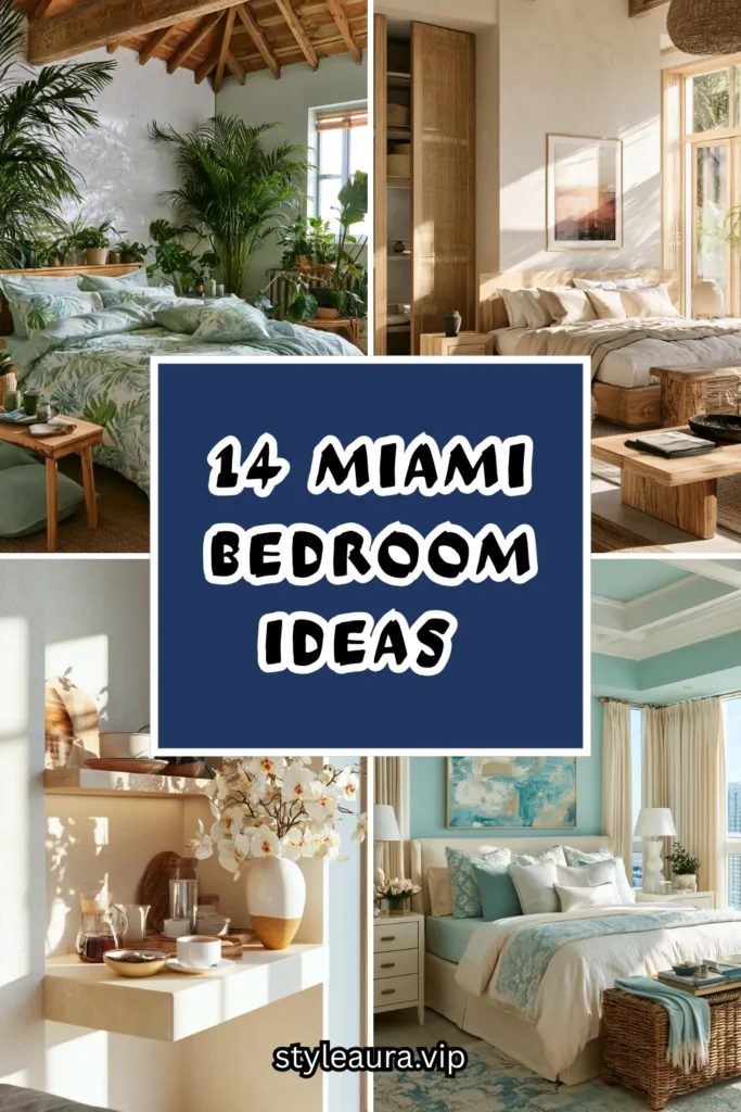14 Miami Bedroom Ideas That Capture That Perfect Coastal Morning Energy 1 15 84