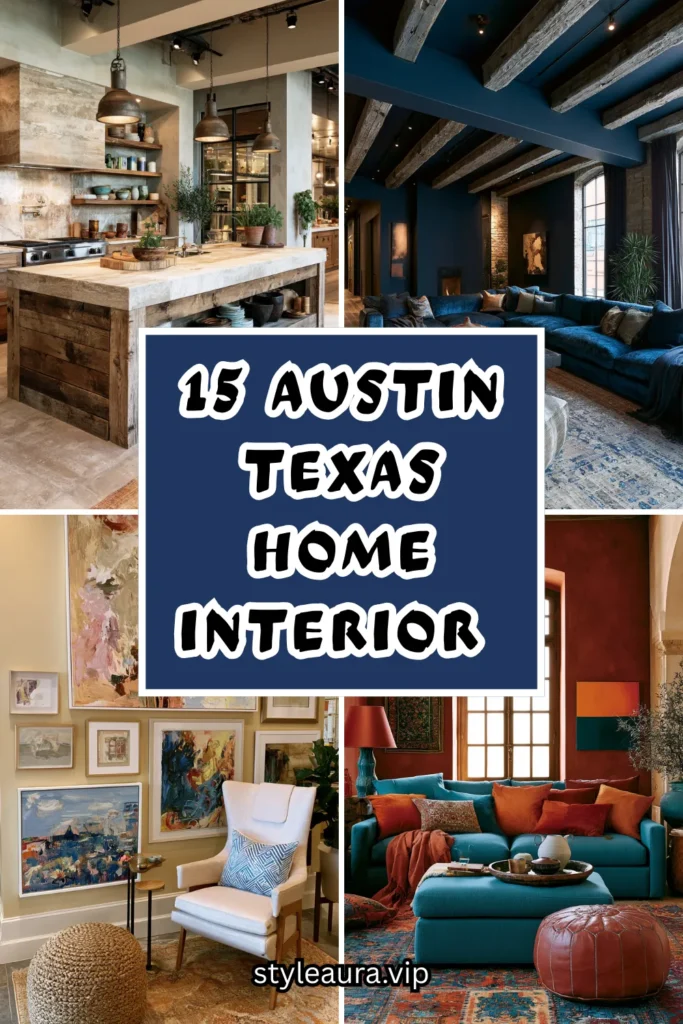 15 Austin Texas Home Interior Ideas That Are Bold, Boho, and Completely Irresistible 1 15 88