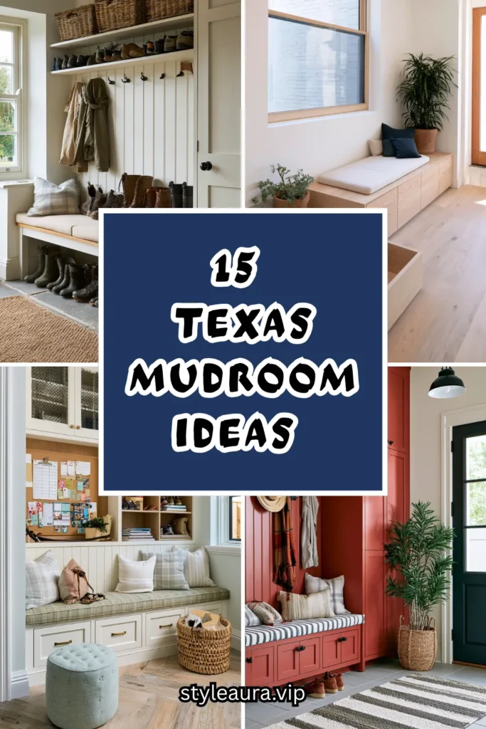 15 Texas Mudroom Ideas for Families Who Bring Half the Outdoors Inside 1 15 9