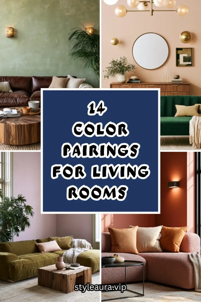14 Unexpected Color Pairings That Make Living Rooms Look Designer-Made 1 15 93
