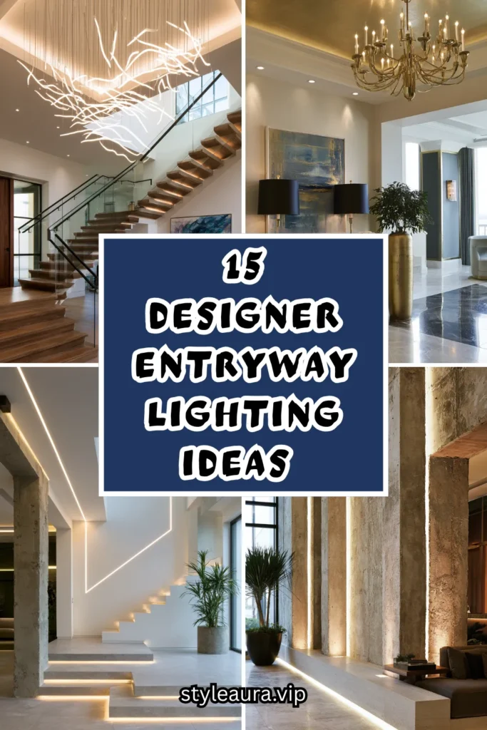 15 Designer Entryway Lighting Ideas for a Dramatic First Impression 1 15 99 1