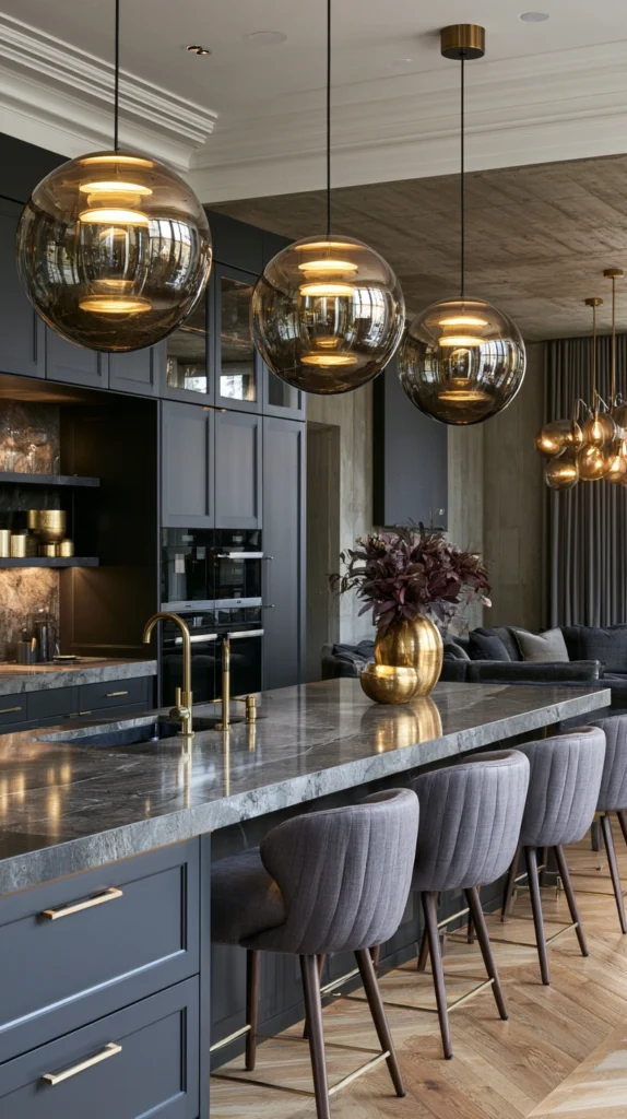 15 Black Kitchen Cabinet Ideas for a Sleek Designer Look 11 FR 10 7