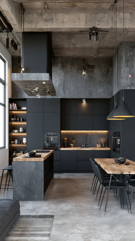 15 Black Kitchen Cabinet Ideas for a Sleek Designer Look 12 FR 11 6