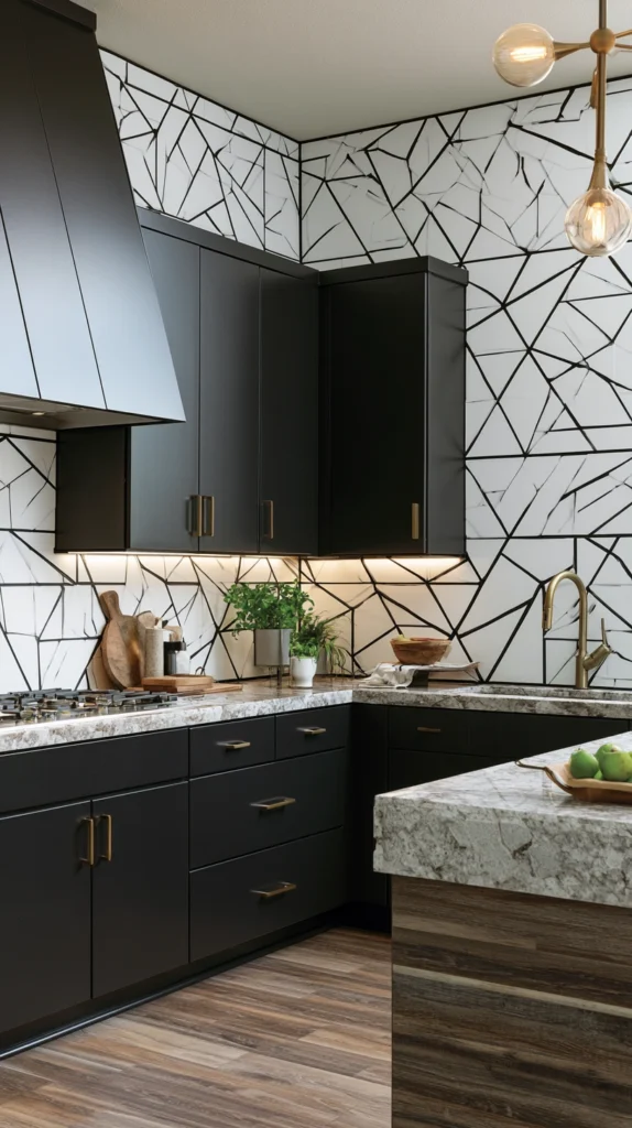 15 Black Kitchen Cabinet Ideas for a Sleek Designer Look 13 FR 12 6