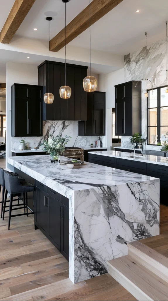15 Black Kitchen Cabinet Ideas for a Sleek Designer Look 3 FR 2 7