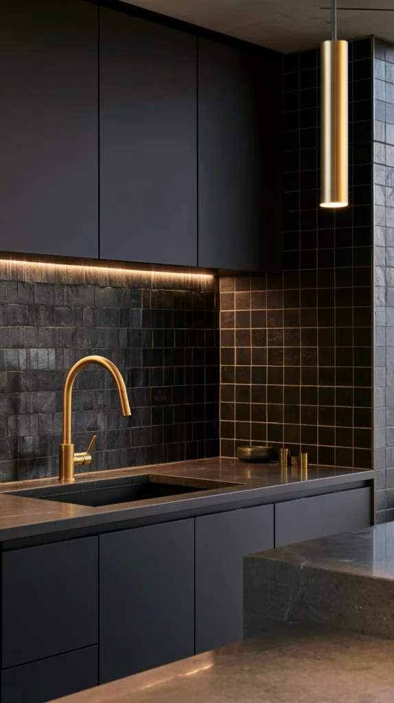 15 Black Kitchen Cabinet Ideas for a Sleek Designer Look 7 FR 6 7