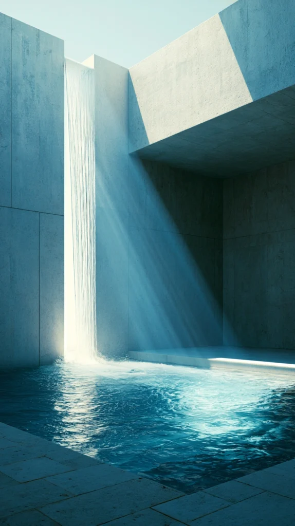 15 Backyard Waterfall Ideas With LED Lighting for a Magical Glow 12 VF 11 1