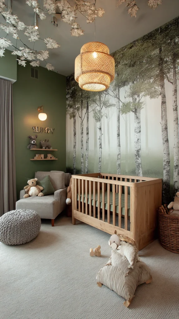 Into the Woods: 14 Woodland Nursery Ideas for a Nature-Inspired Baby Room 15 ed 14