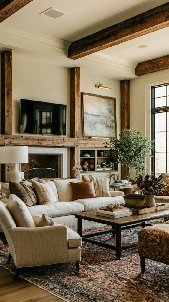 15 Nashville Farmhouse Living Room Ideas That Feel Warm and Expensive 16 ew 15