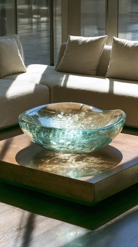 14 Glass Decor Ideas That Reflect Light Beautifully 6 fd 5 1