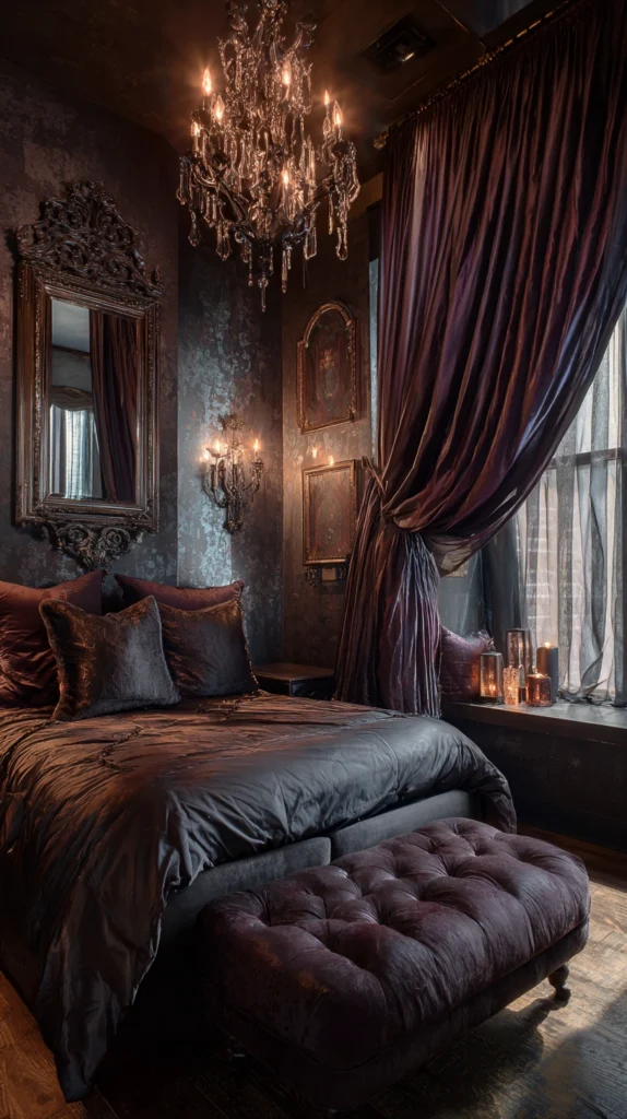 Draped in Drama: 15 Boudoir Style Bedroom Ideas for Romantic Interiors 16 fg 15